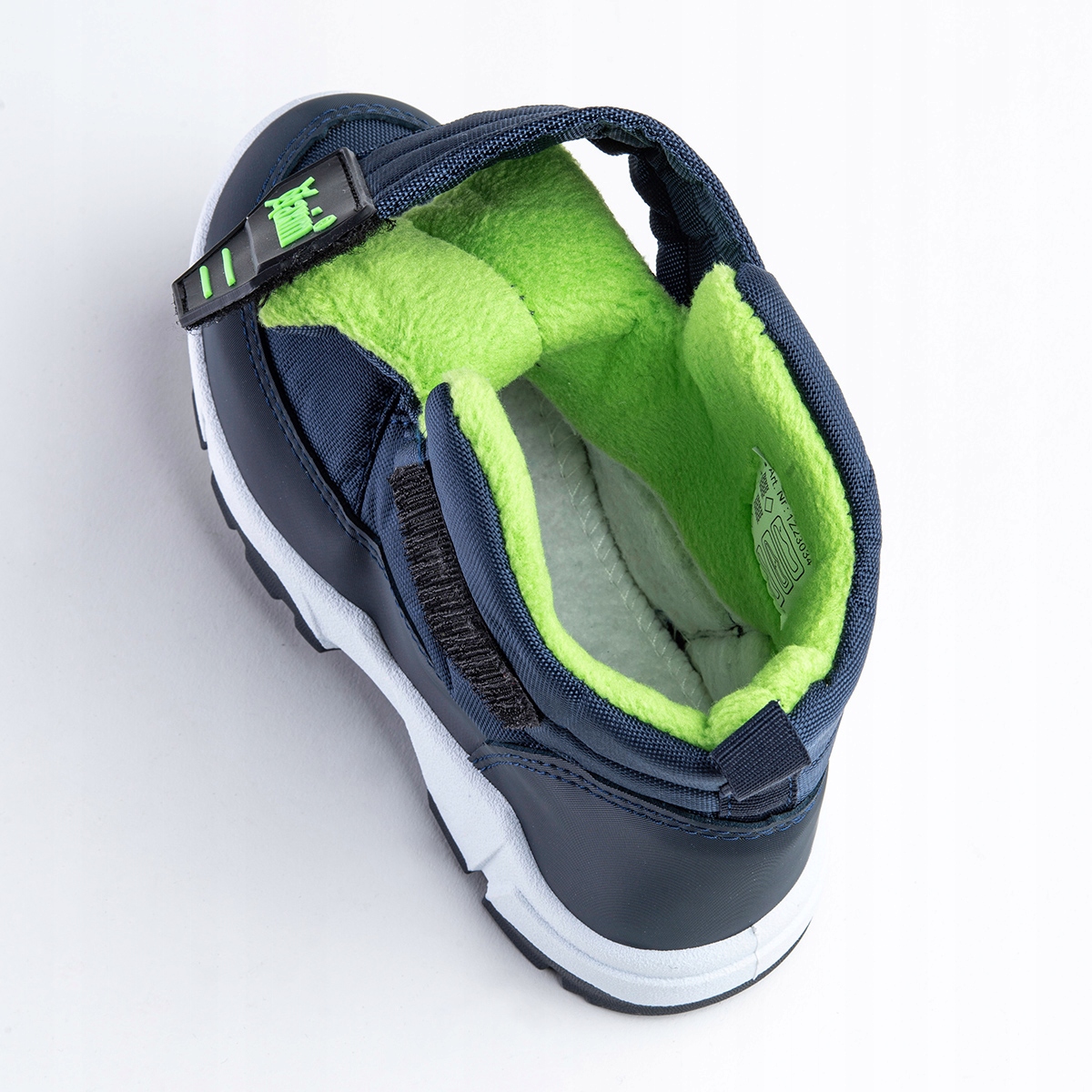 Śniegowce na rzep BIEŻNIK ocieplane lekkie Axim Długość wkładki wew. 18 cm