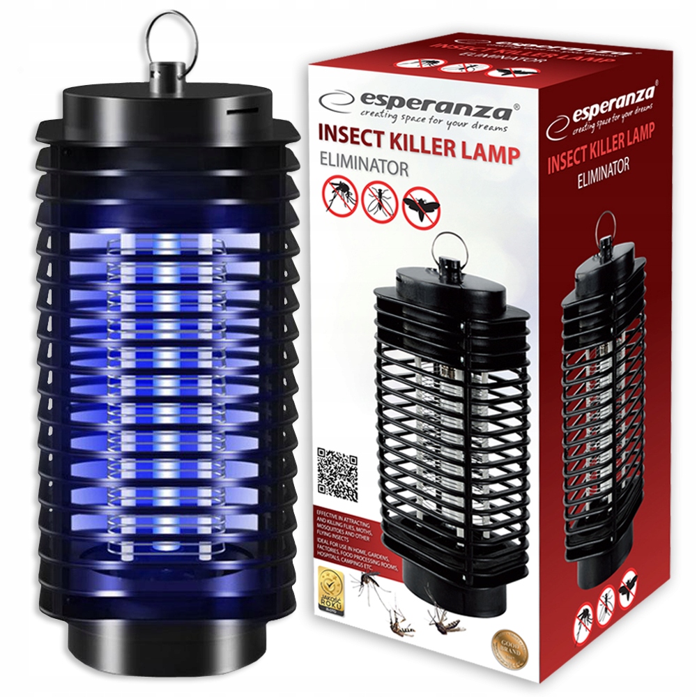 LAMPA UV OWADOBÓJCZA NA KOMARY MUCHY I INNE OWADY