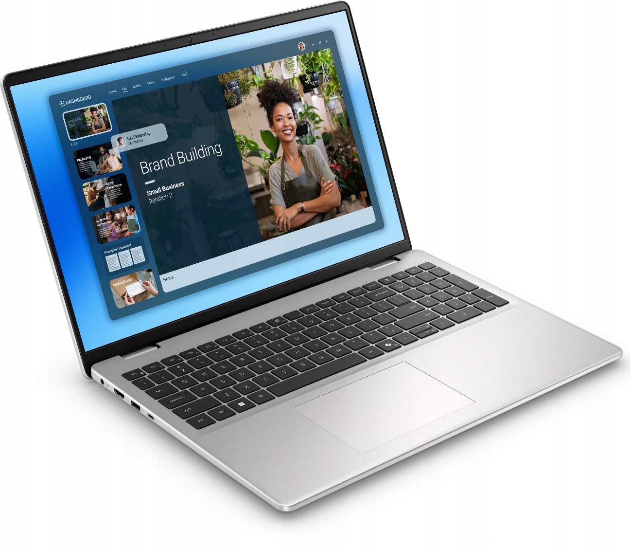 Laptop Dell 16"1920x1200 Dotykowy Core 5 120U 16GB 512 Ssd WIN11