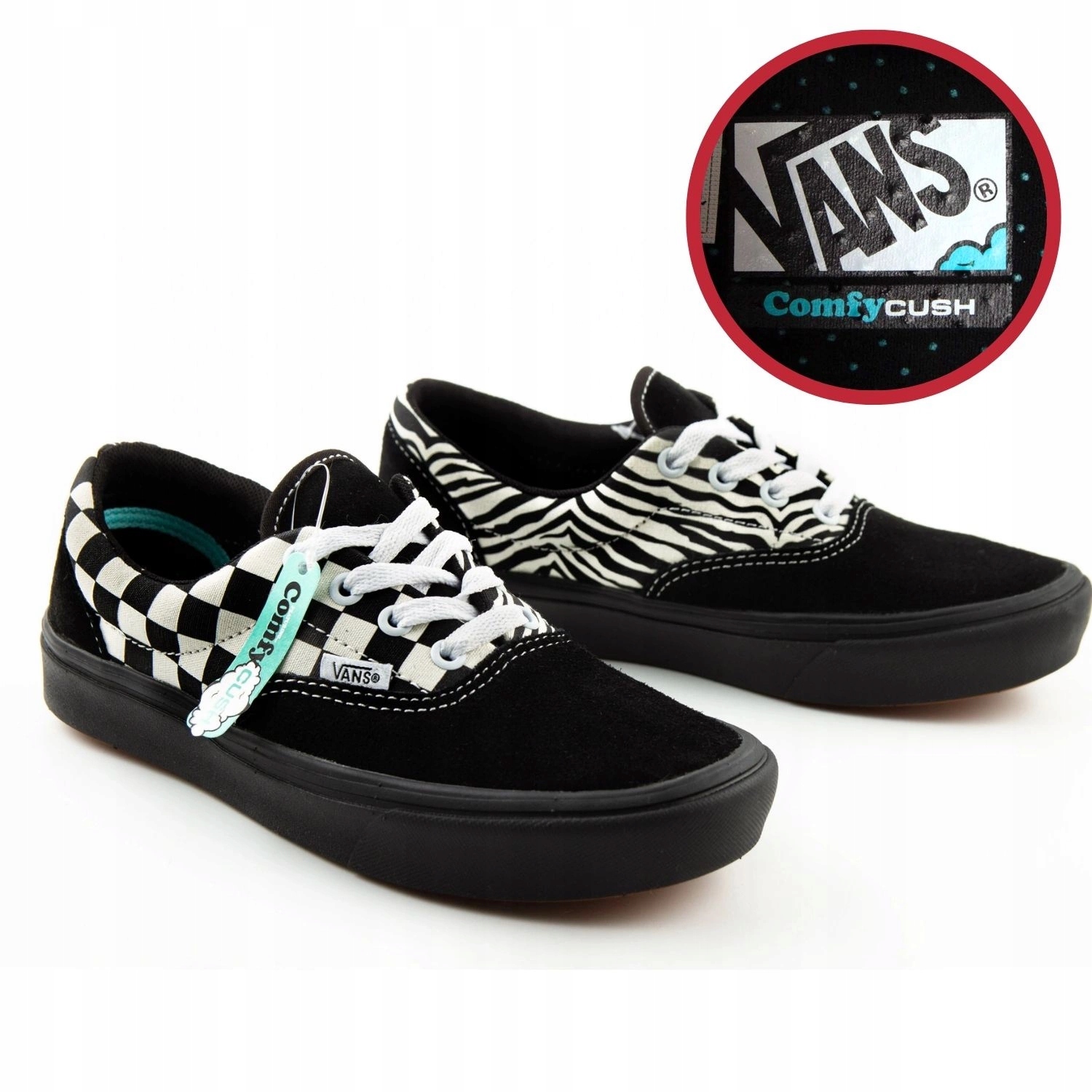 Dámské tenisky Vans Comfysush Era černé, lehké a pohodlné, velikost vel.