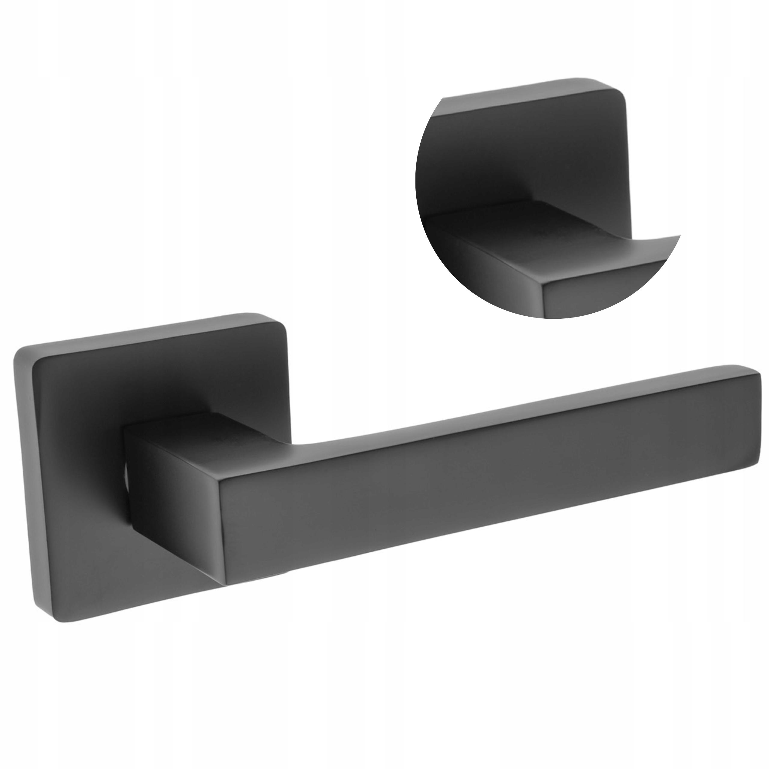 

Klamka Do Drzwi Wewnętrznych Querta Czarny Mat