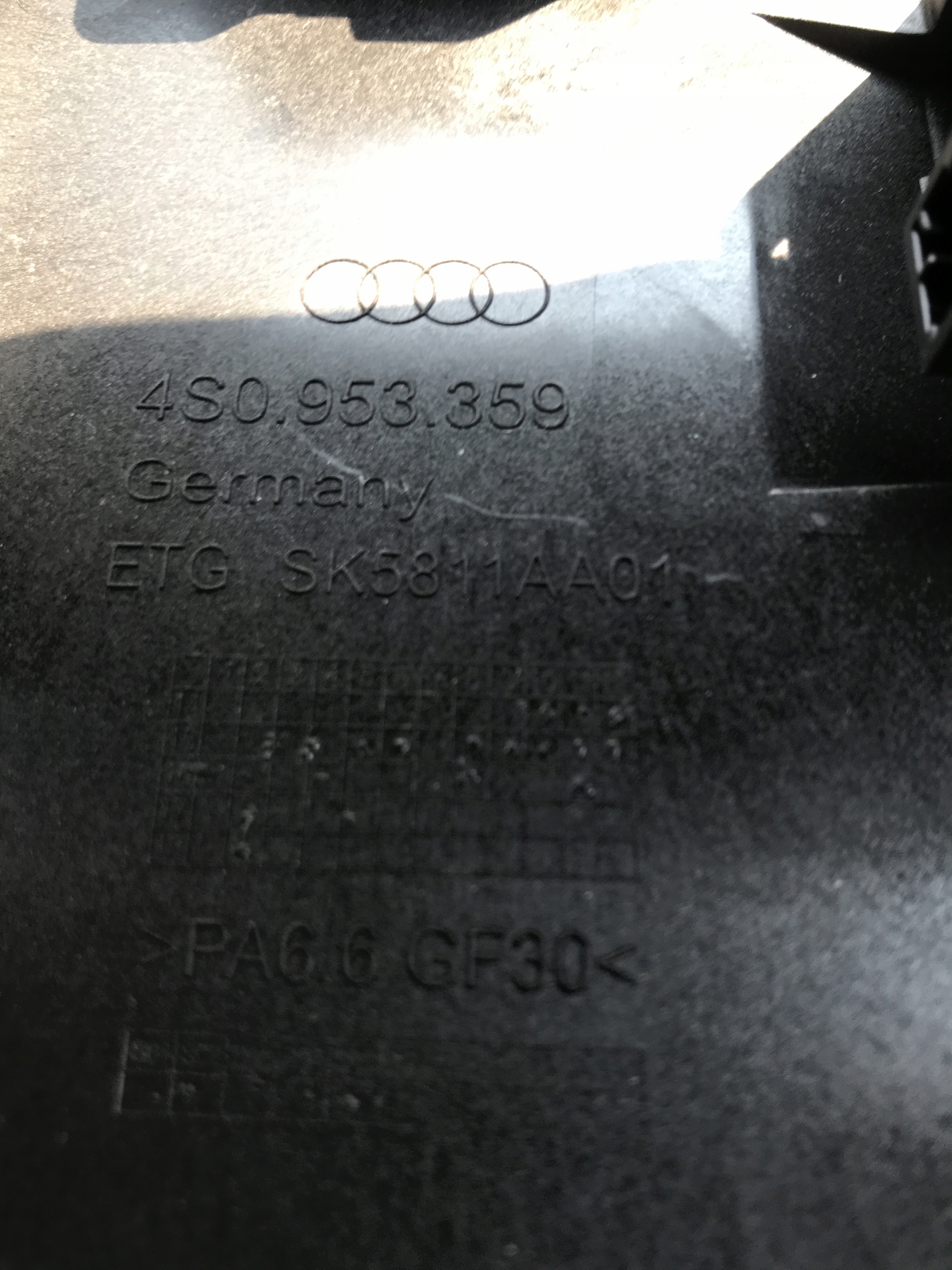 Audi R8 5.2 PLUS защита колонки рулевой