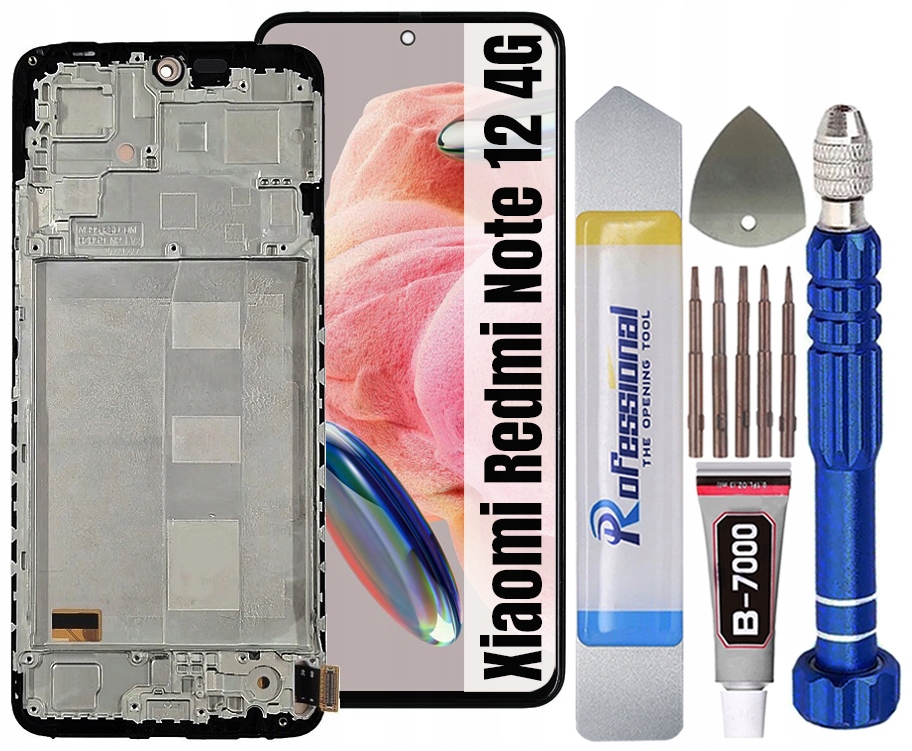 Displej Pro Xiaomi Redmi Note 12 4G Oled LCD Displej Rámeček