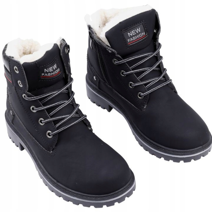 

Trapery damskie zimowe śniegowce ocieplane botki