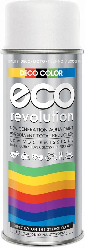 

Lakier W Spreju Eco Revolution 400ML Biały Mat