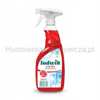 Ludwik Tekutý přípravek na sklo a glazuru 600 ml s octem Grapefruit