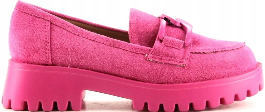 iBUTY Mokasíny S Řetězem 126 Fuchsie Růžové 38