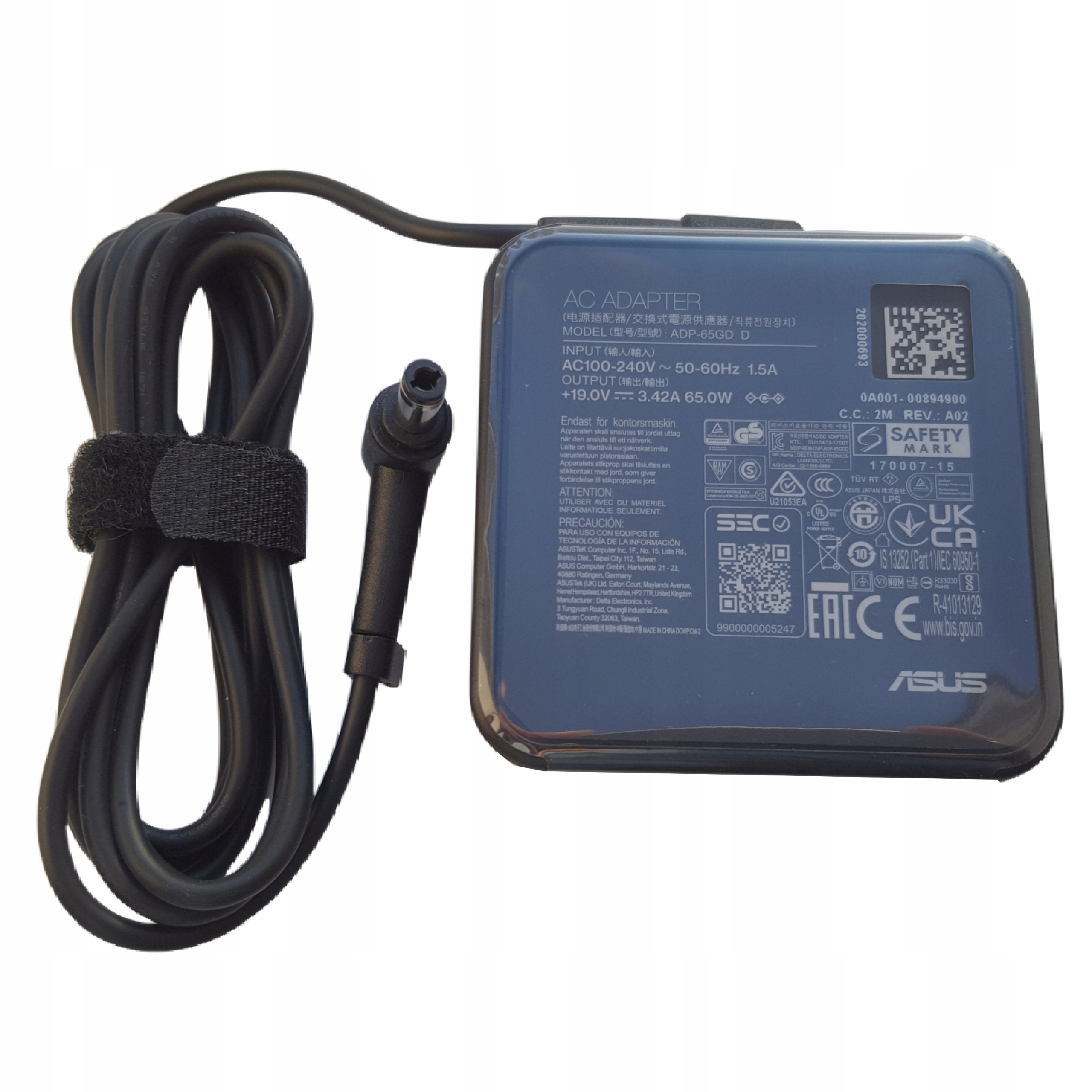 

ADP-65DWC AD887020 PA-1650-93 EXA1203YH Asus 65W
