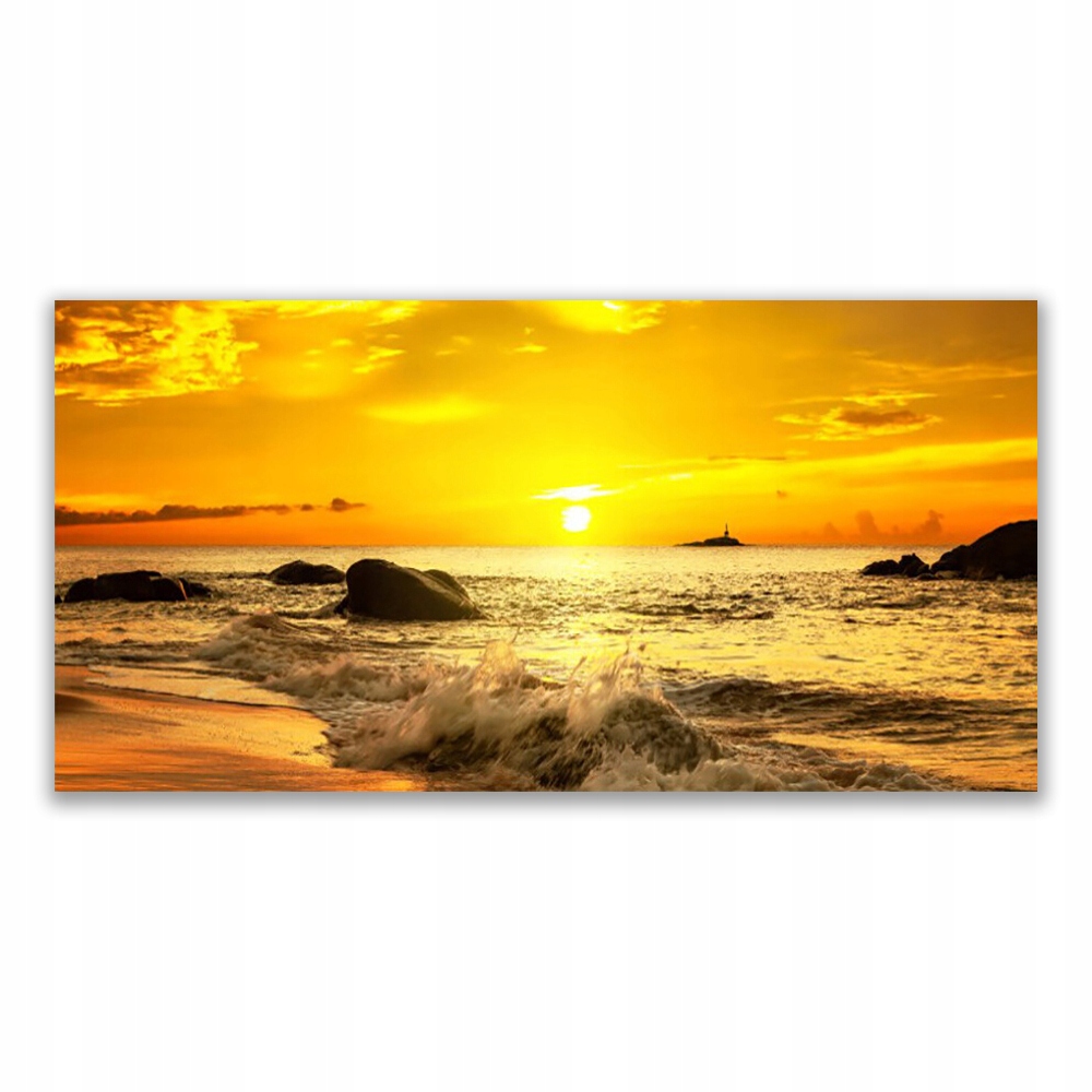 

Obraz akryl na ścianę 140x70 Ocean Plaża Krajobraz