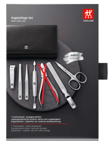 Sada na manikúru Zwilling 97682-004-0 6 kusů Přečtěte Si Popis