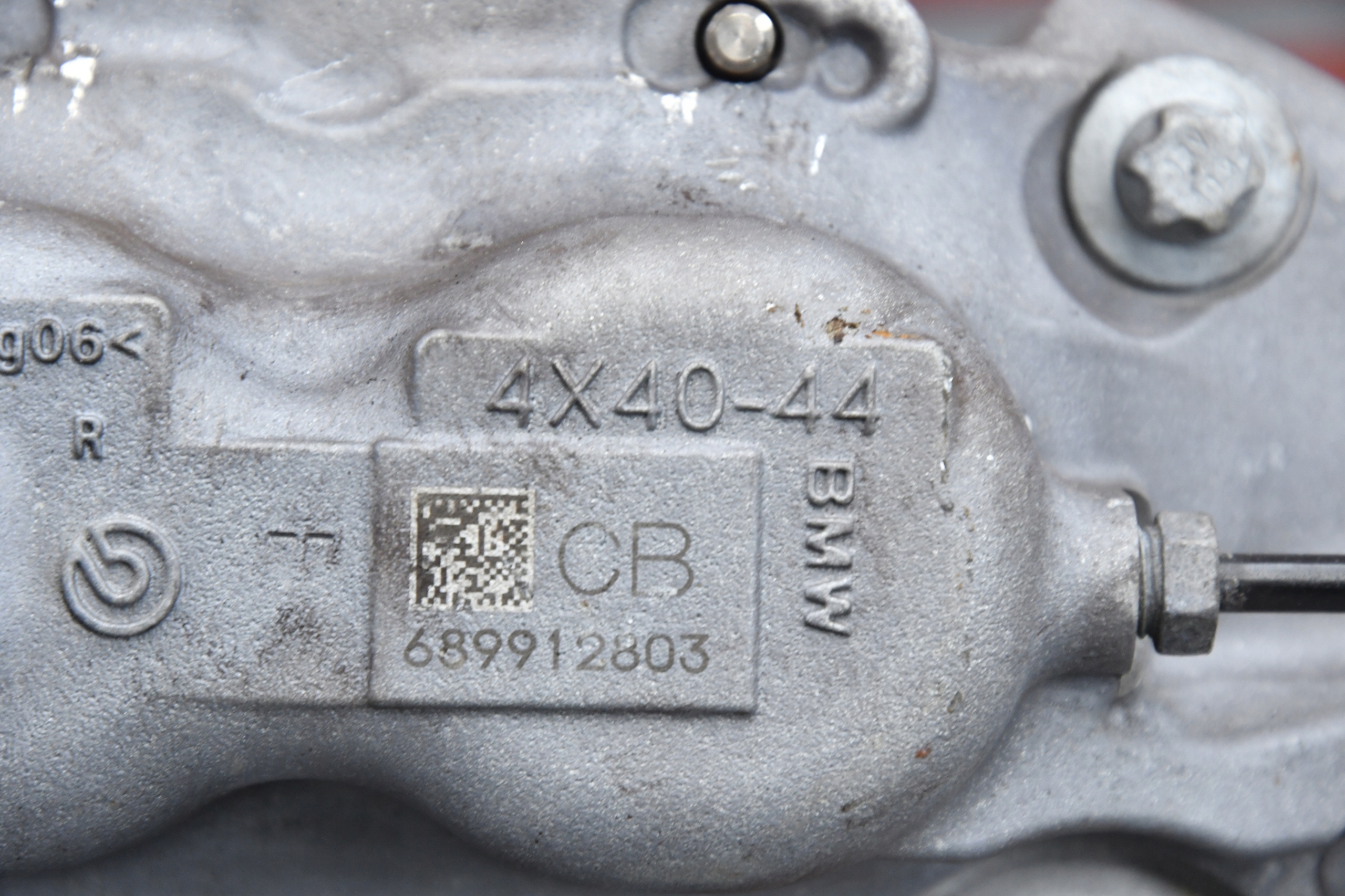 caliper pressure plate brake right front BMW 5 G60 G61 7 G70 348x36 grey