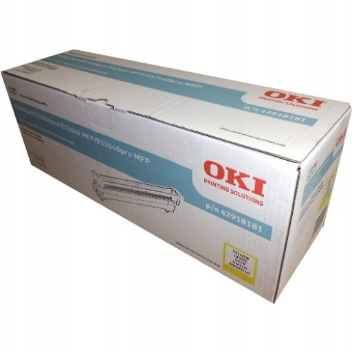 Buben Oki 42918181 Yellow Originál ES2640 ES3640 žlutý