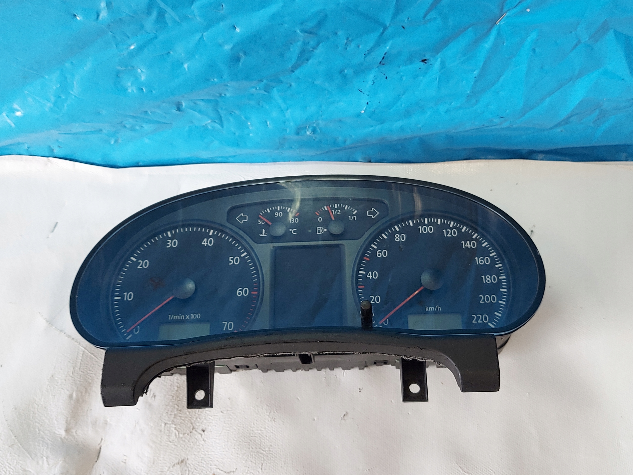 dials clock VW POLO 1.2 B 6Q0920803E