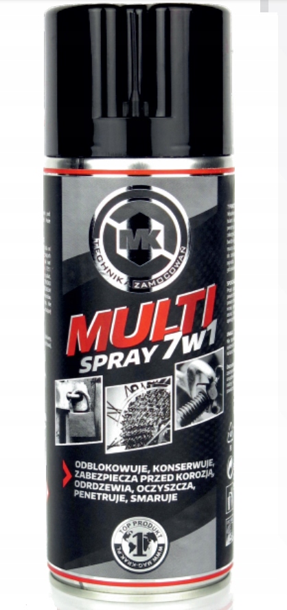 

Multi Spray Wielofunkcyjny 7W1 odrdzewiacz MoS2