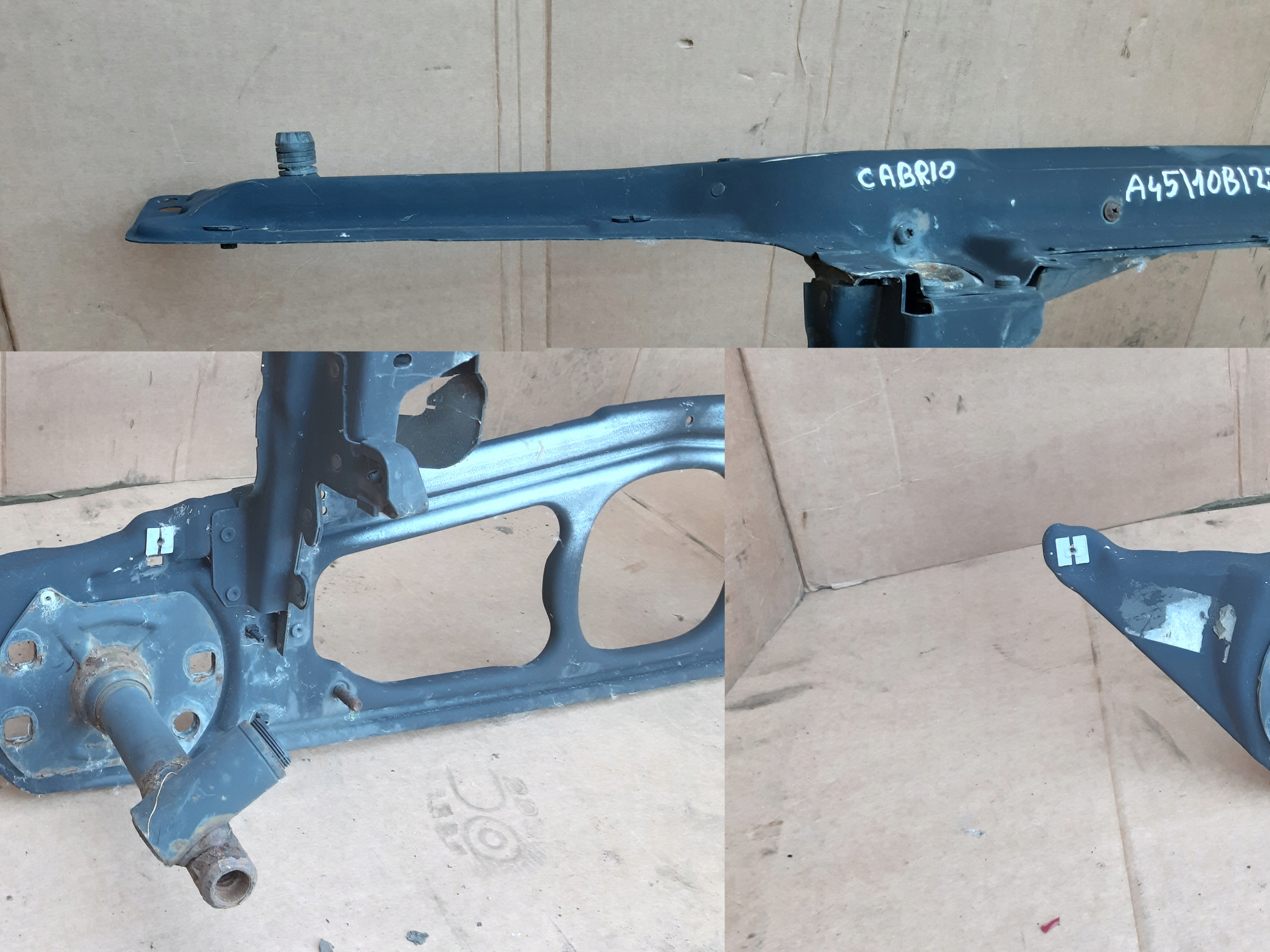 support panel for radiators pillar iron BMW E46 CABRIO