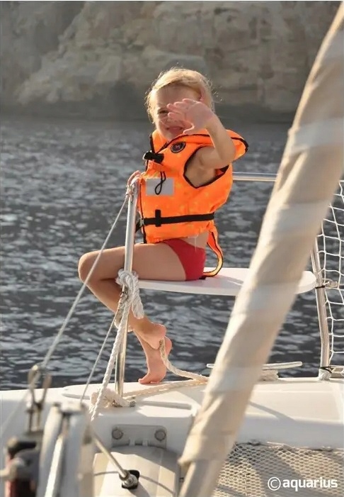 KAPOK KAMIZELKA RATUNKOWA DZIECIĘCA CHILD 15-30 kg AQUARIUS Marka Aquarius