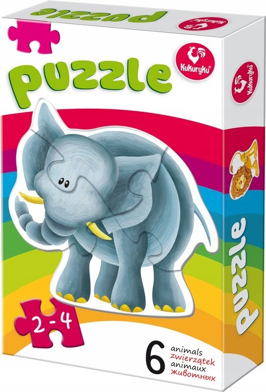 

Kukuryku Moje Pierwsze Puzzle Zwierzątka II