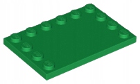 

Lego 6180 Płytka Gładka 4x6 zielona Nowa (3g)