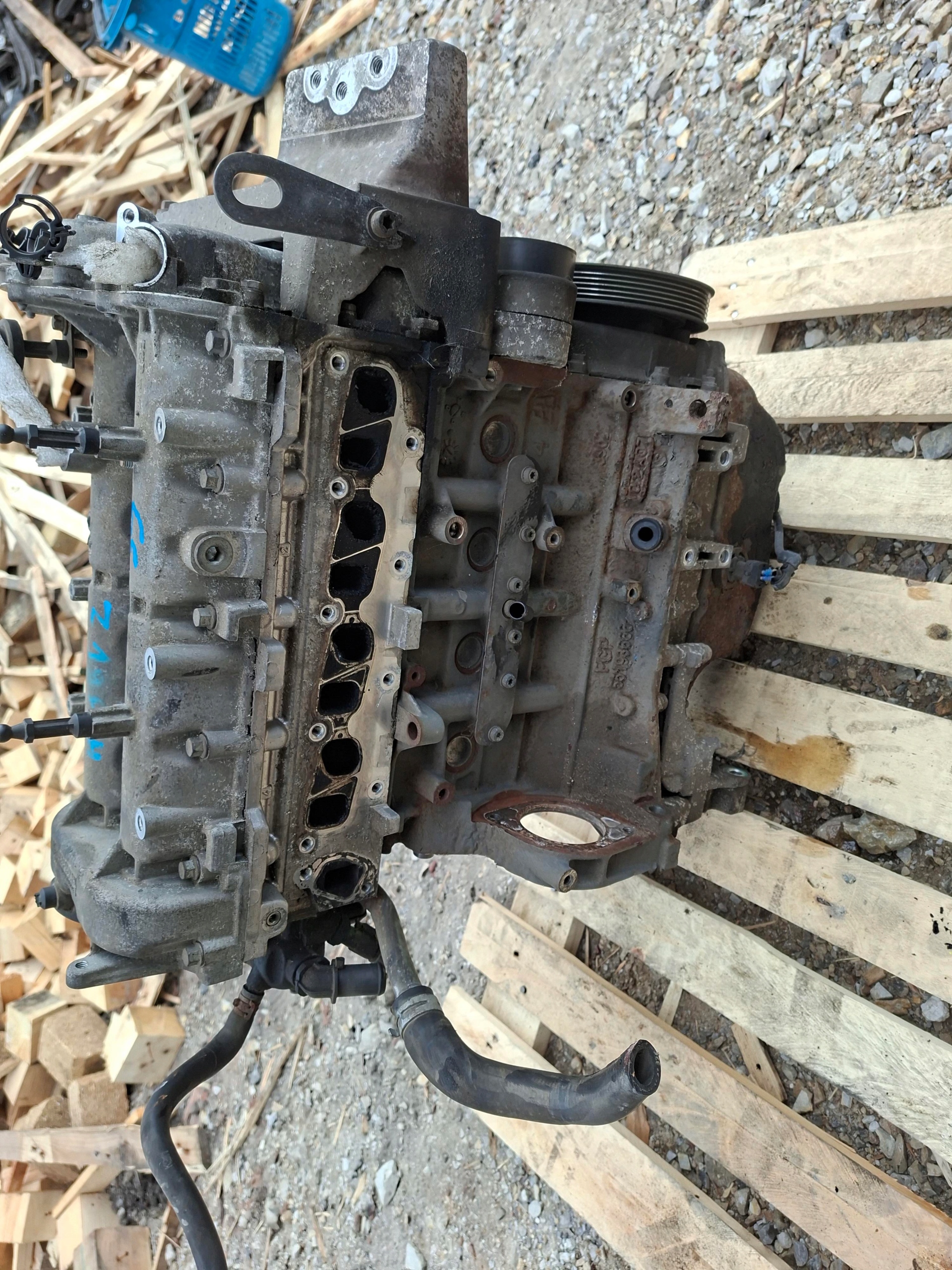 engine unprotected pillar Opel 1.3 z13dth