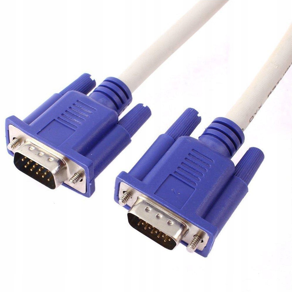 KABEL D-SUB VGA-VGA DO MONITORA 5m PRZEWÓD SVGA