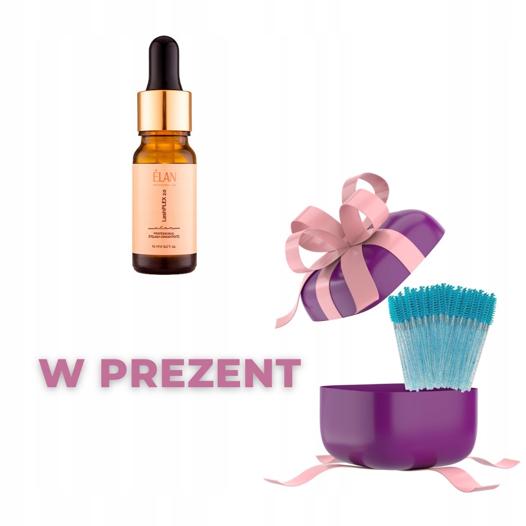 Profesionální koncentrát pro péči o řasy Elan LashPlex 2.0 Dárek