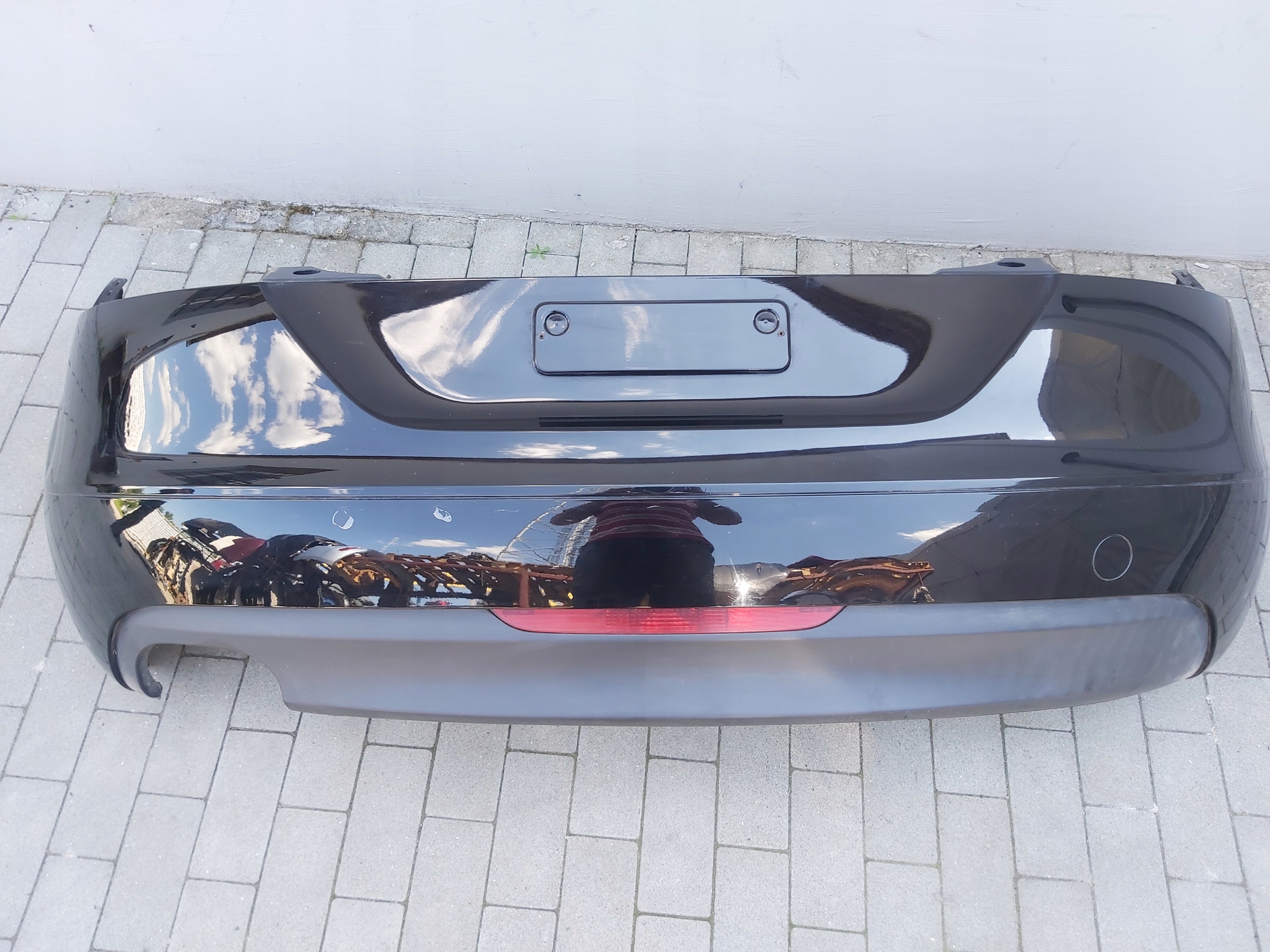 bumper rear part rear complete AUDI TT 8J LY9B