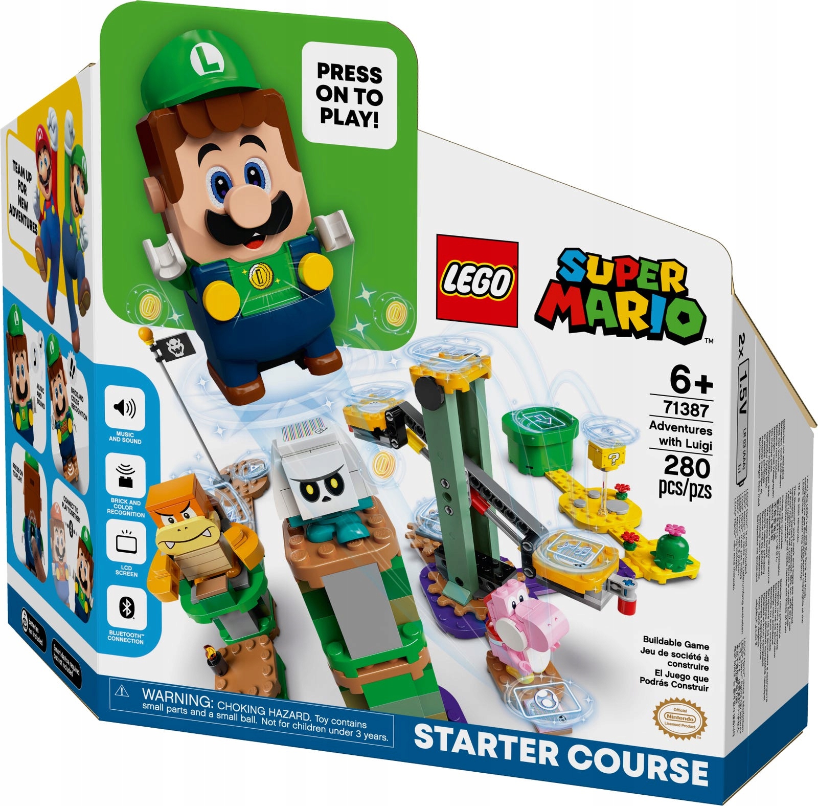 

Lego 71387 Mario-Przygody z Luigim zestaw