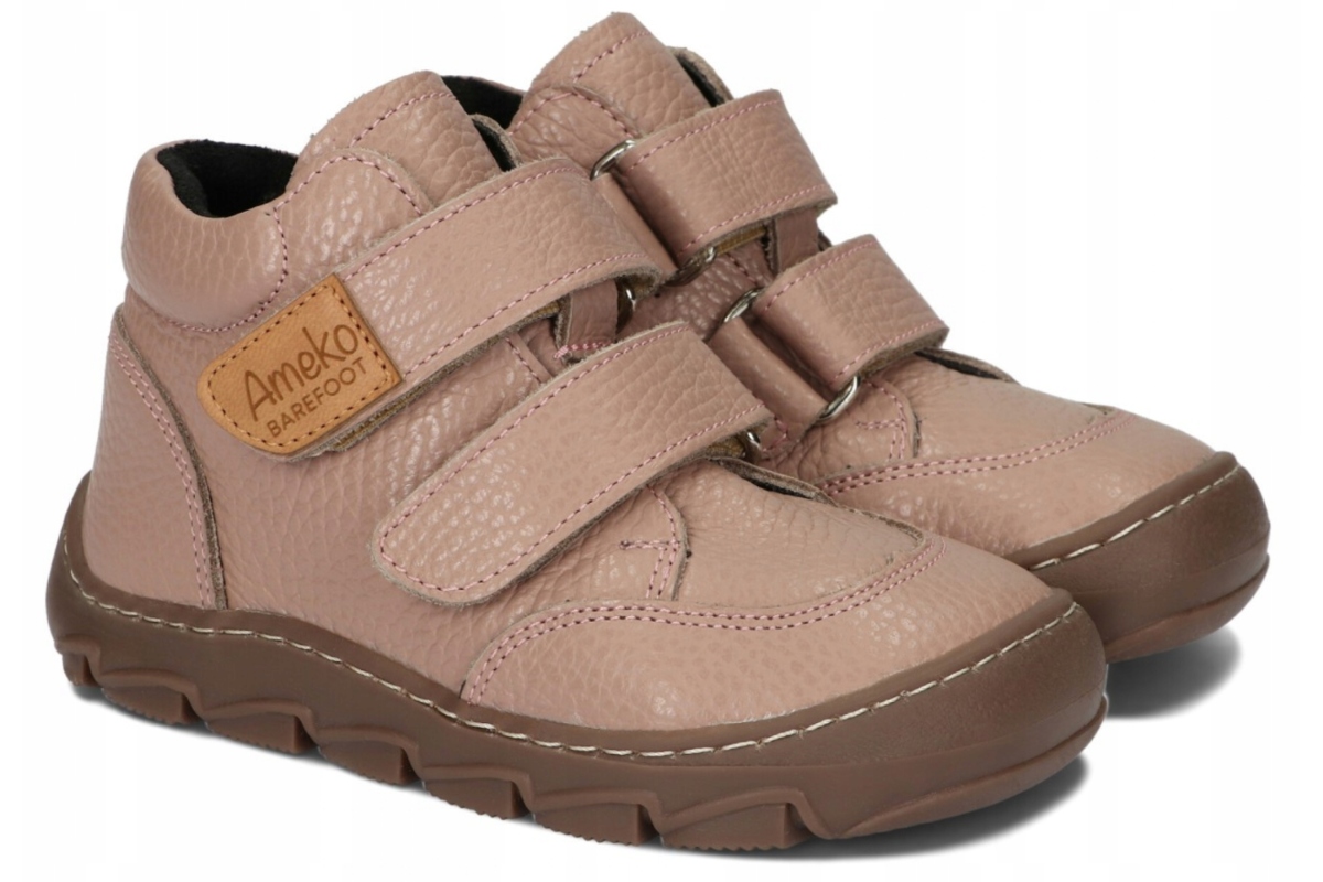 Barefoot Buty Ameko Dziecięce skórzane na jesień Półbuty do Przedszkola 20