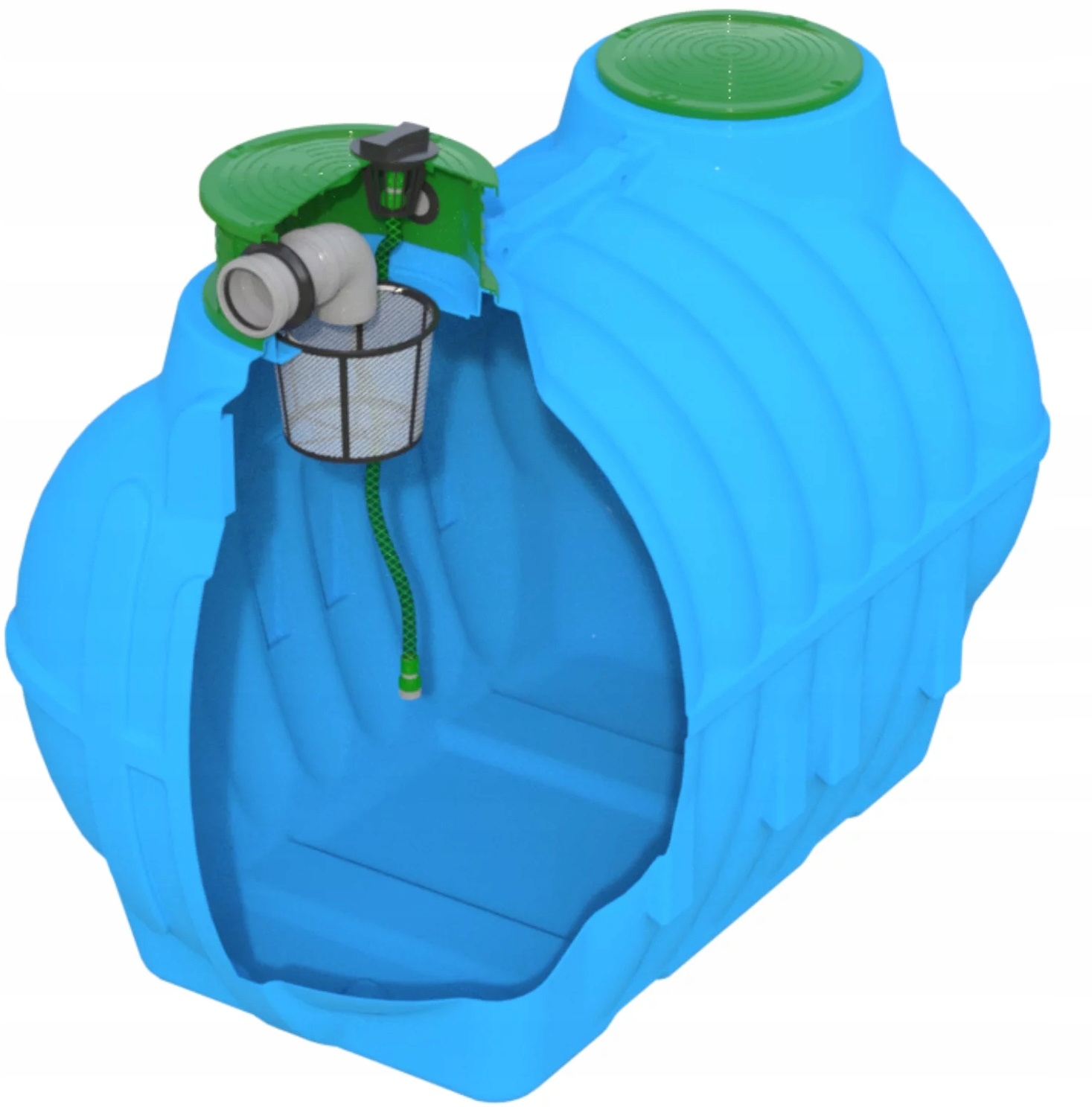 Zbiornik Na Wode Deszczowa 3500 l Bolt Pokrywa Deszczowa Moja Woda 3500L