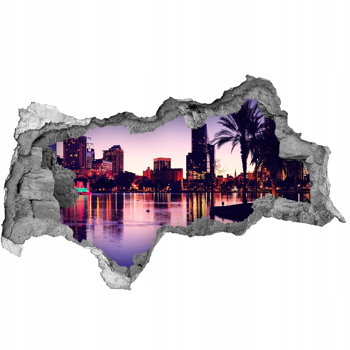 

Fototapeta dziura na ścianę 3d Orlando Usa 95x73