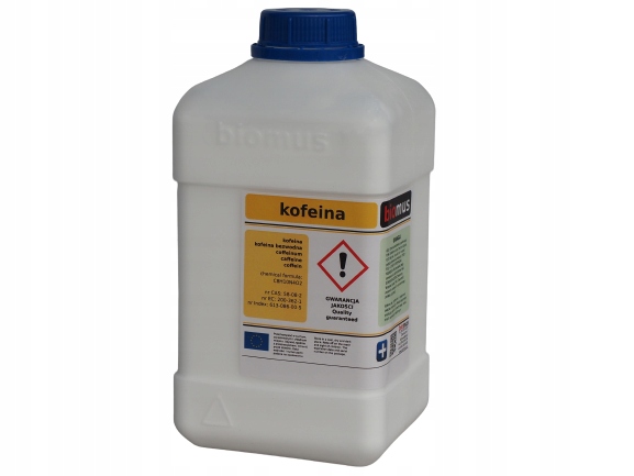 

Kofeina bezwodna czysta 99,5% proszek Biomus 1kg
