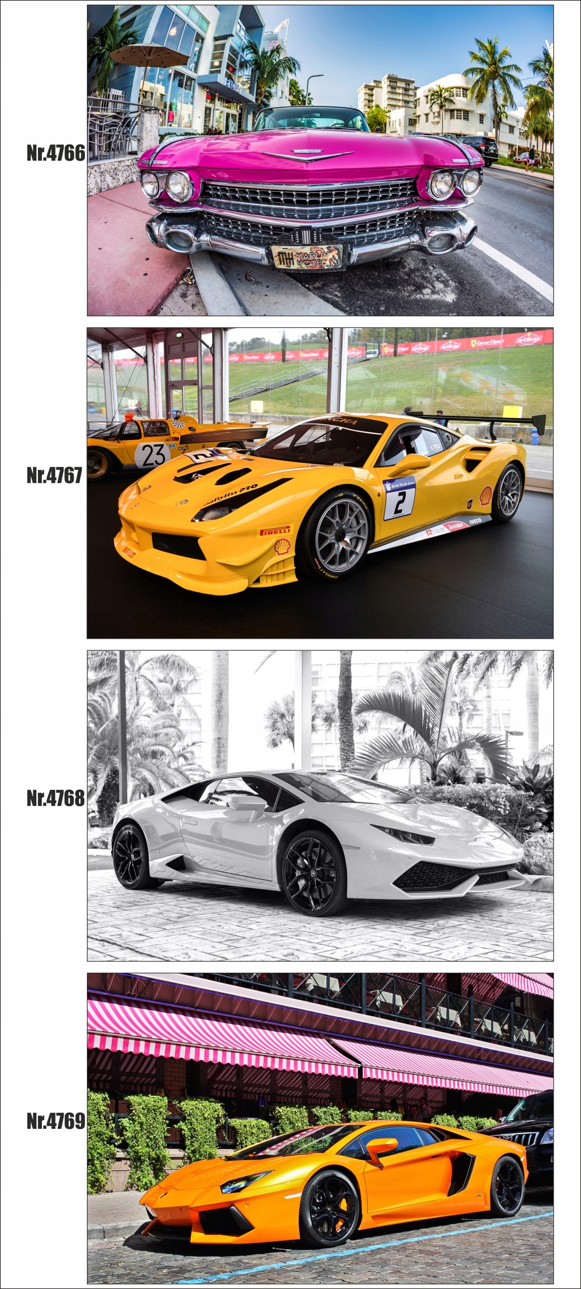 plakat samochód, car, monster truck, auto, 40x30cm Orientacja pozioma