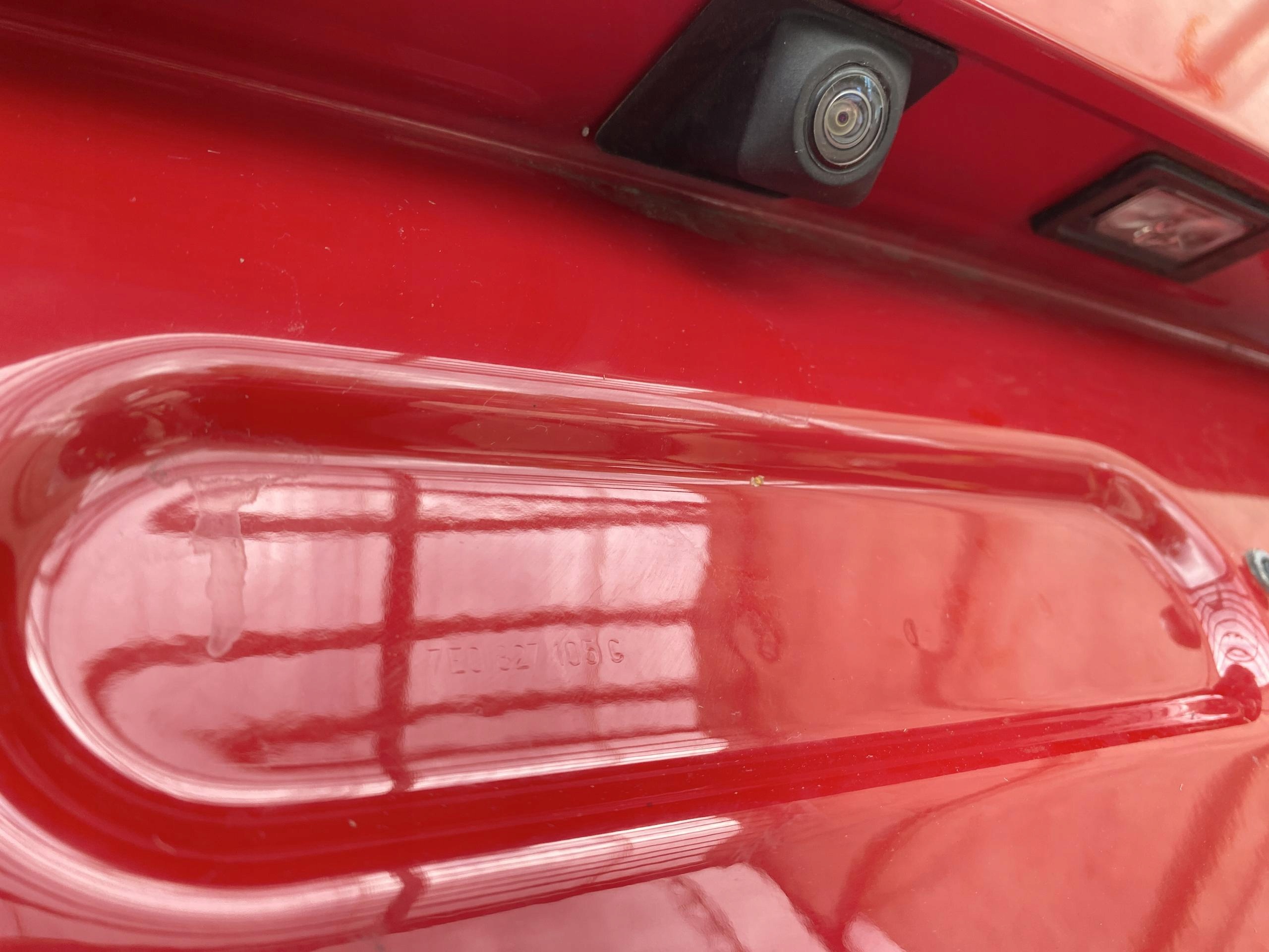VW TRANSPORTER T6 15- boot doors electrical opening red Z window