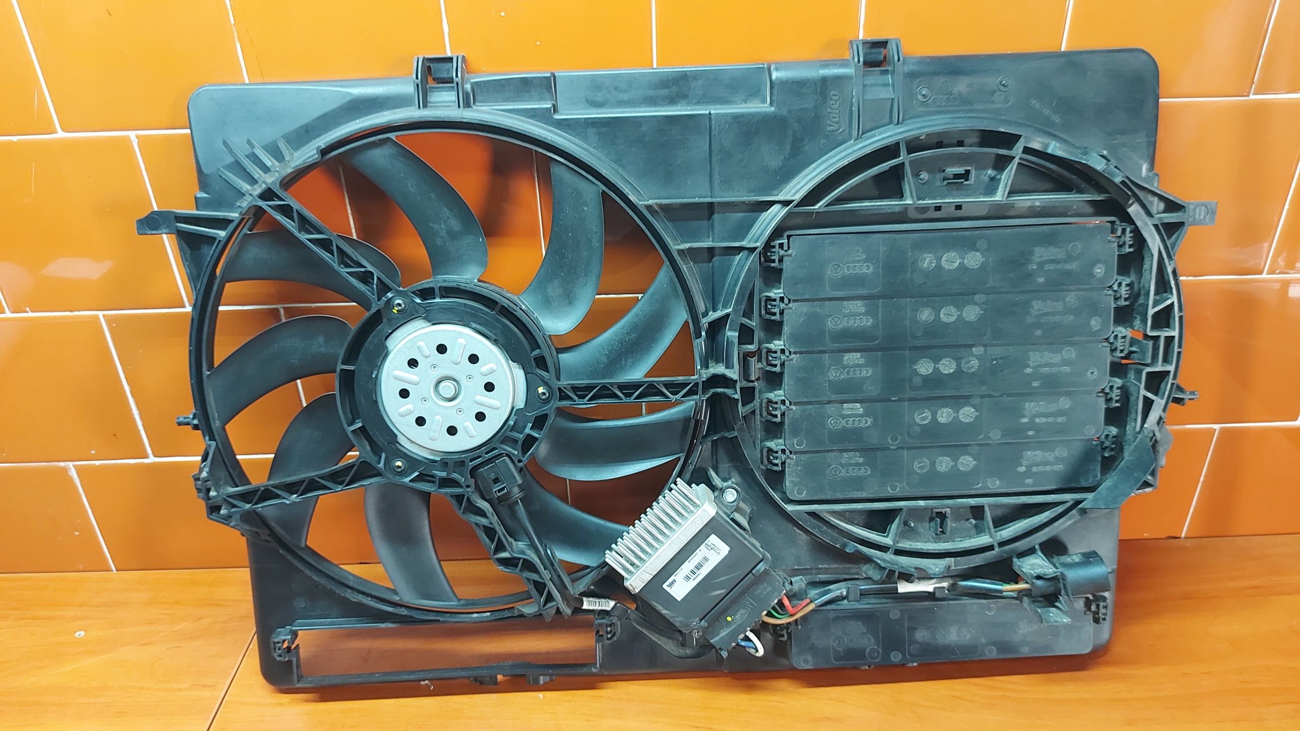 obal ventylátora ventilátor chladiče AUDI A4 B8 A5
