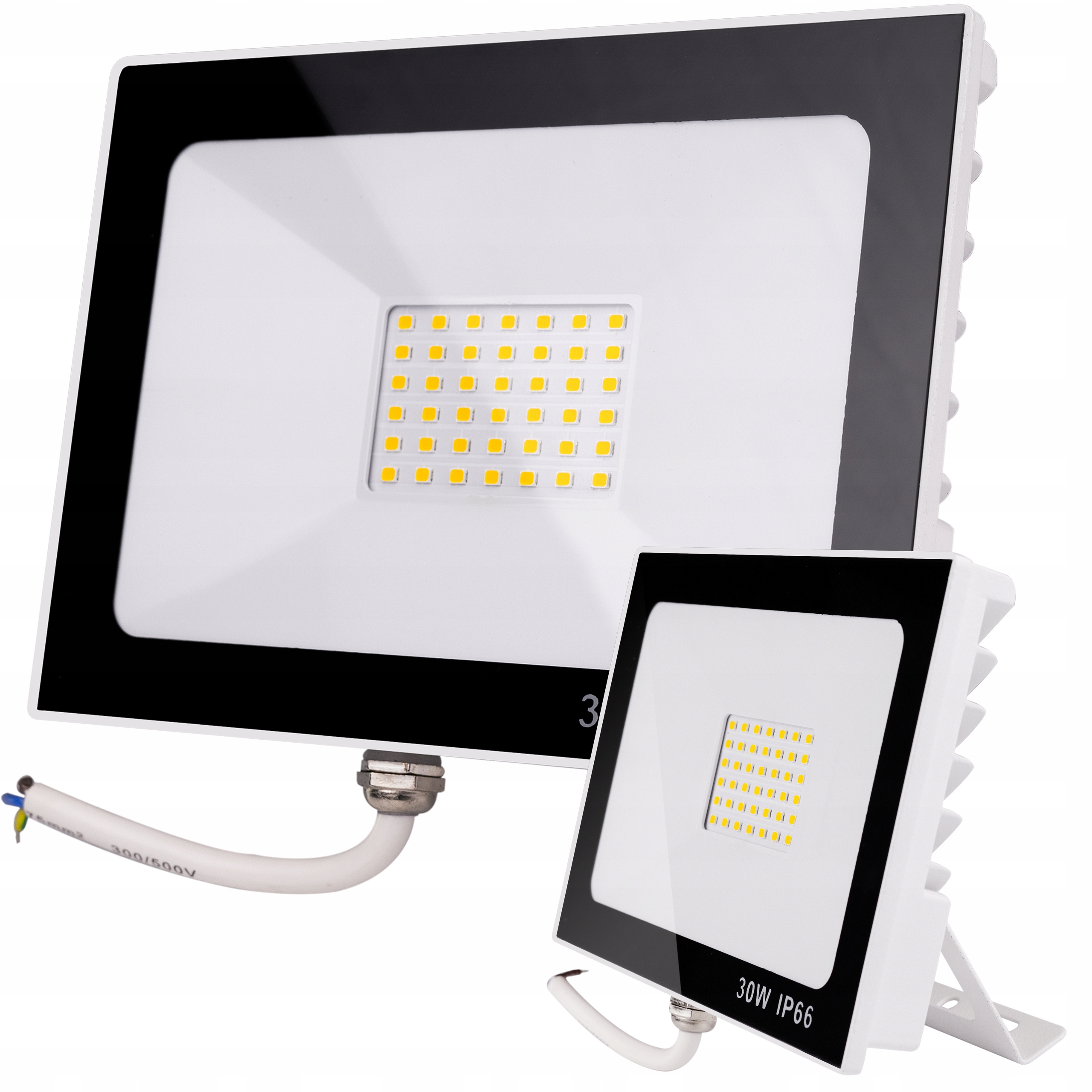 LED Reflektor - Halogénová lampa LED 3300 lm 30 W teplo