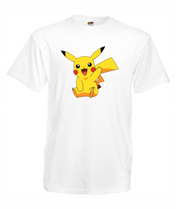 

S Koszulka Męska Pokemon Go Pikachu Pokeball
