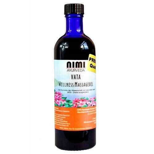 Olejek do masażu Vata Premium Wellness Ayurvedic Oil Nimi Ayurveda