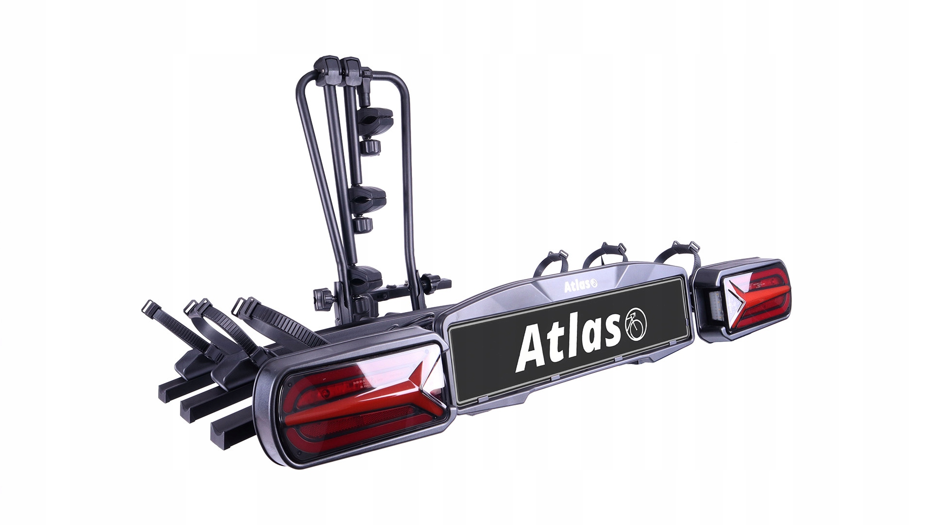 Nosič bicyklov, platforma na háčik Atlas pre 3 bicykle, možnosť rozšírenia