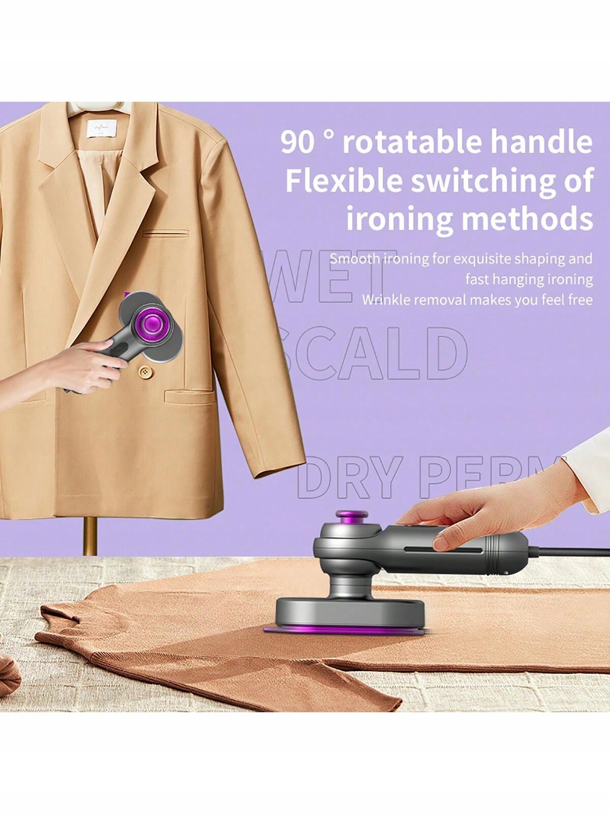 1SZT SZARA PAROWNICA DO ODZIEŻY UBRAŃ RĘCZNA ŻELAZKO PAROWE SHEIN Marka Shein