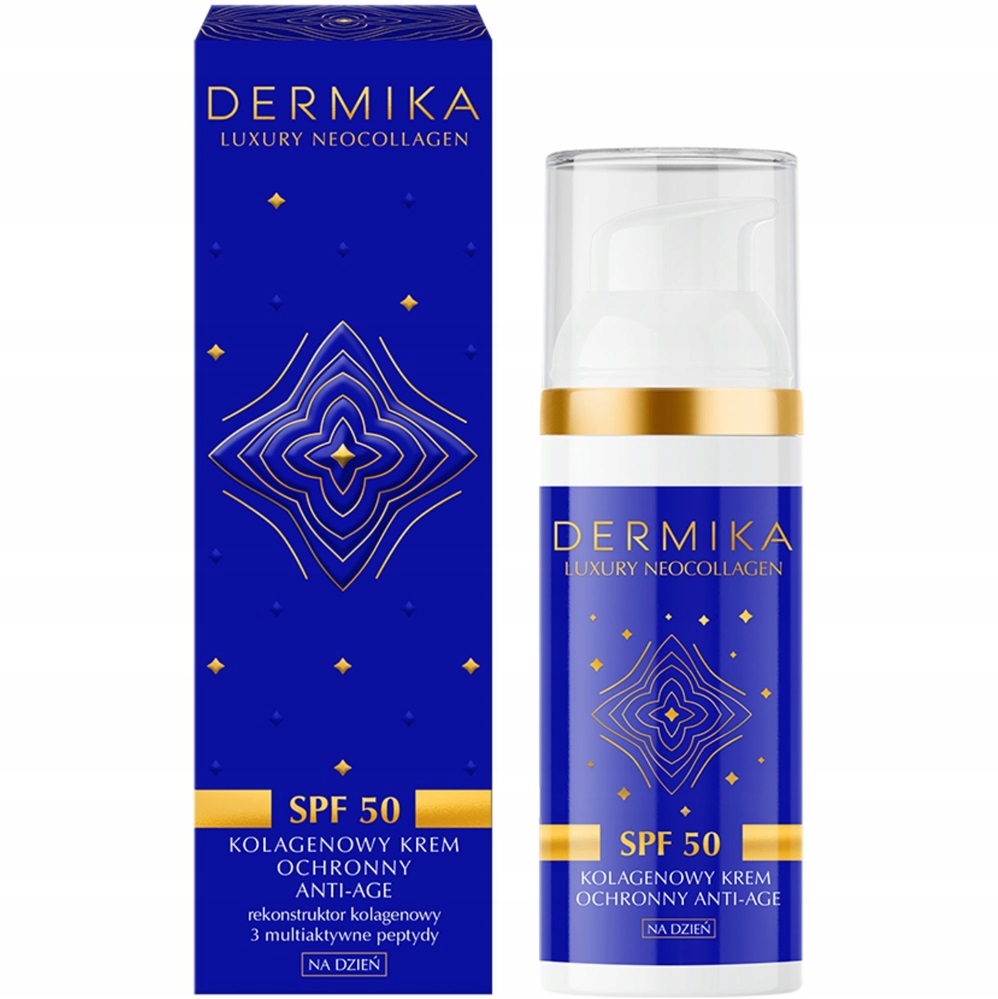 Dermika Neocollagen Ochranný denní krém proti vráskám Spf 50 ml