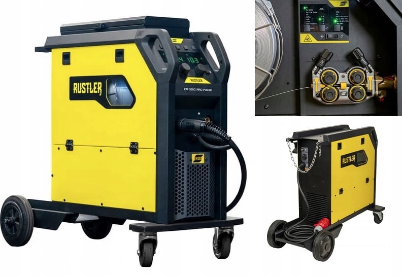 Esab Rustler Em 350C Pro Pulse Spawarka Mig/mag 350A