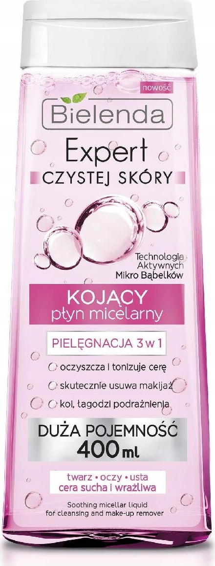 

Bielenda Expert kojący płyn micelarny 400 ml