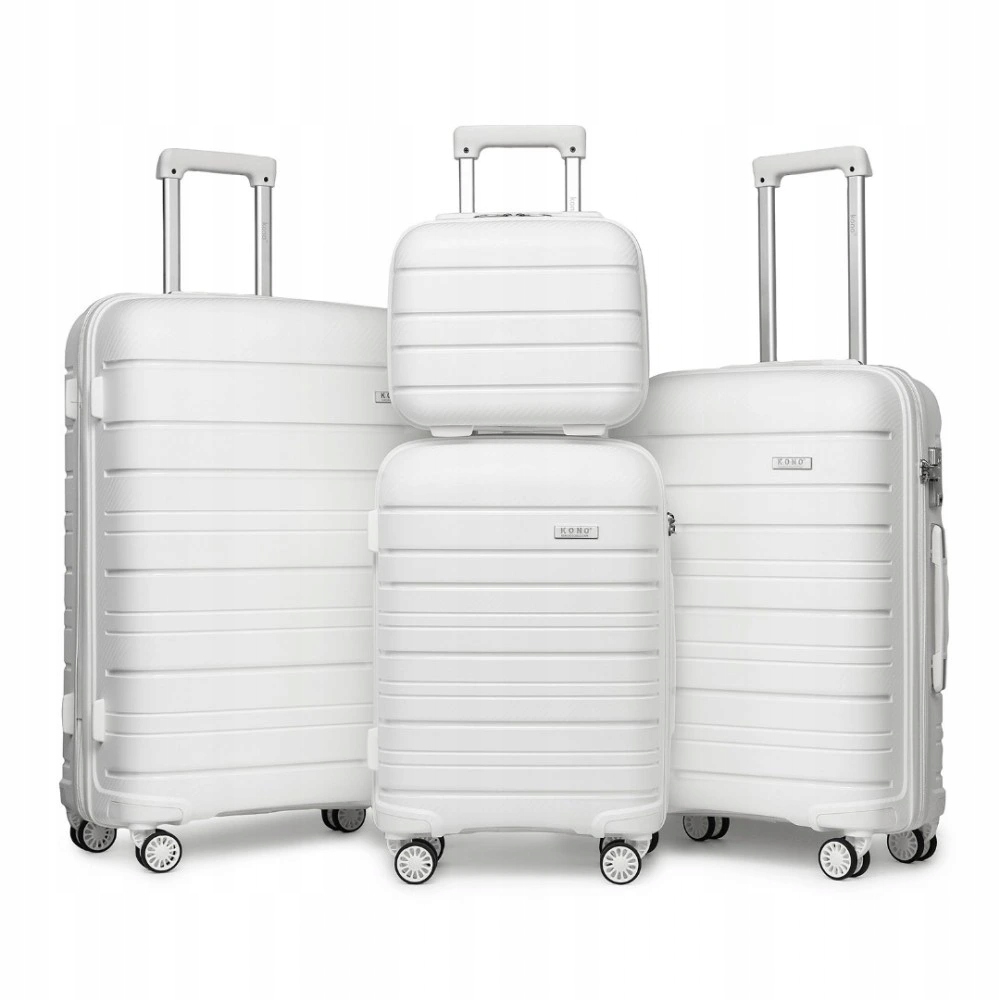 Kono set 4 kufrů Classic Collection bílá -10L/39L/70L/103L