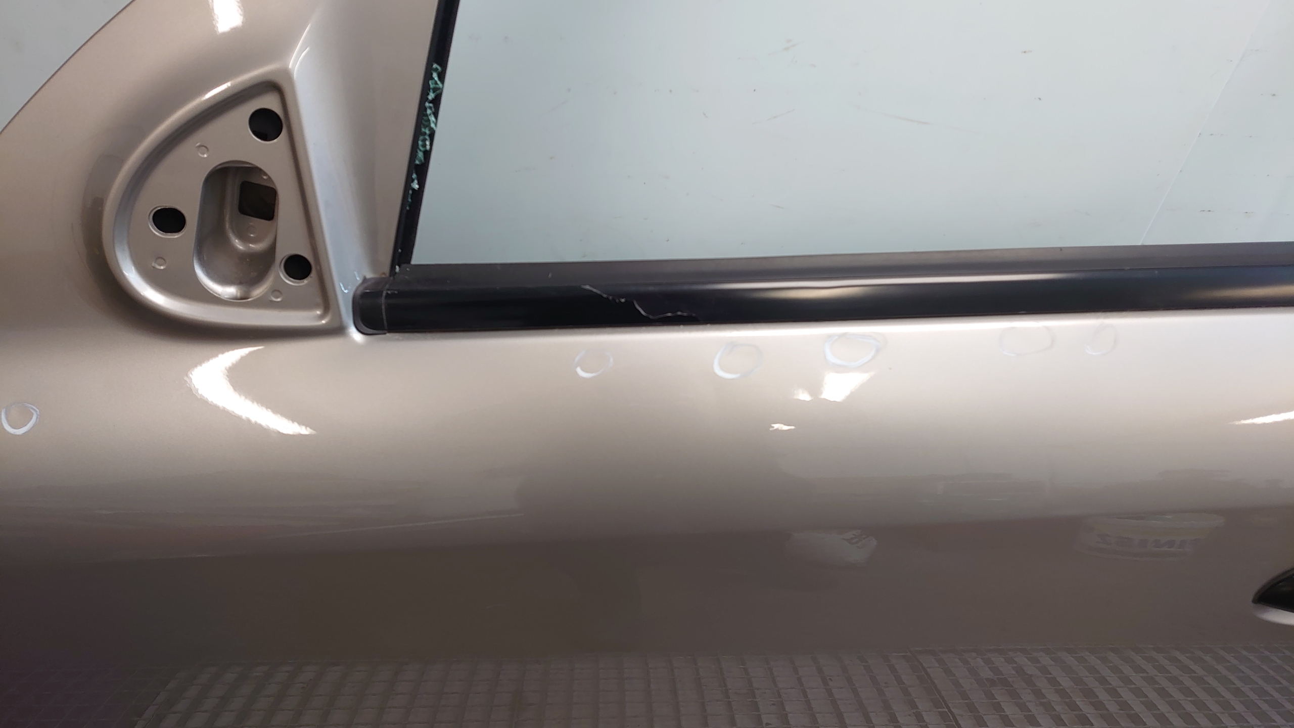 MERCEDES ML W164 door left front C723 complete EUROPA without RDZY