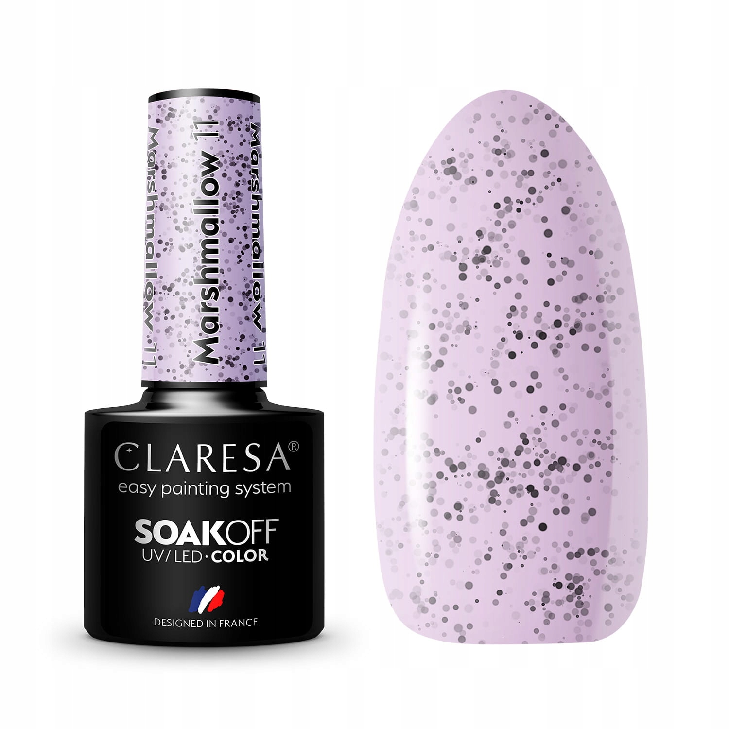 

Claresa Lakier Hybrydowy Marshmallow 11 5g