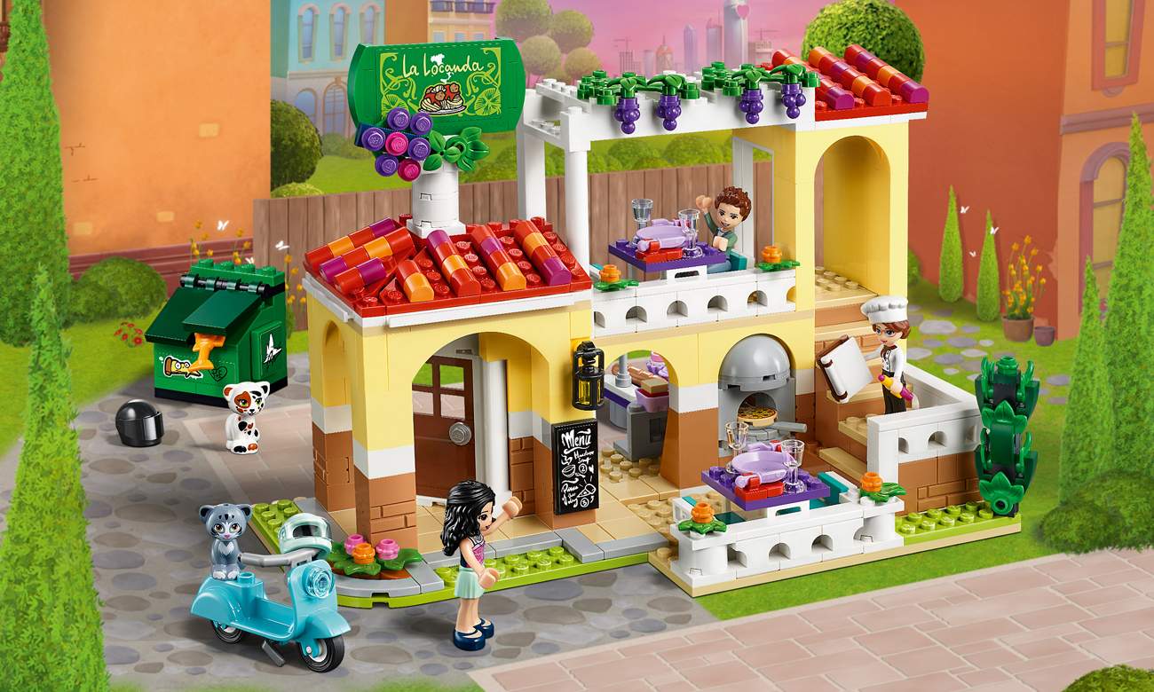 Klocki LEGO Friends Restauracja w Heartlake 41379 Marka LEGO