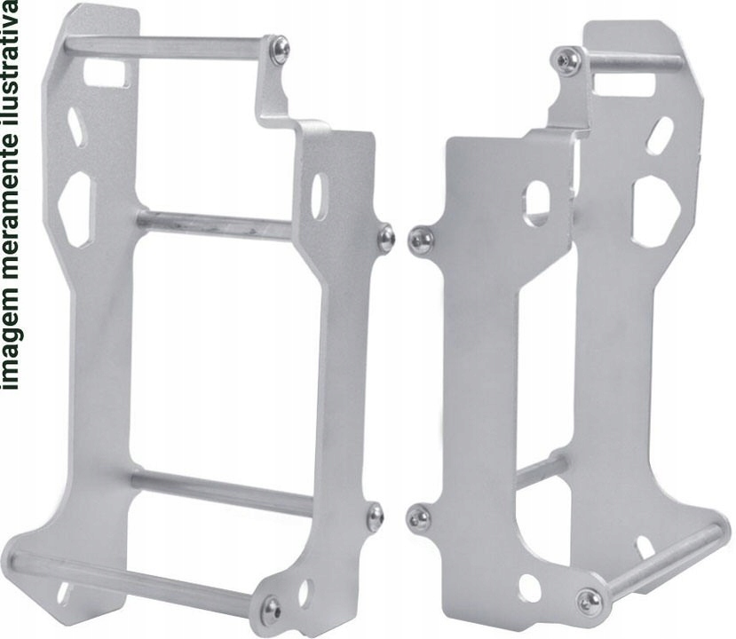 Crosspro Hliníkové Kryty Chladiča Model Light Ice Polish Tm En/mx 250, E