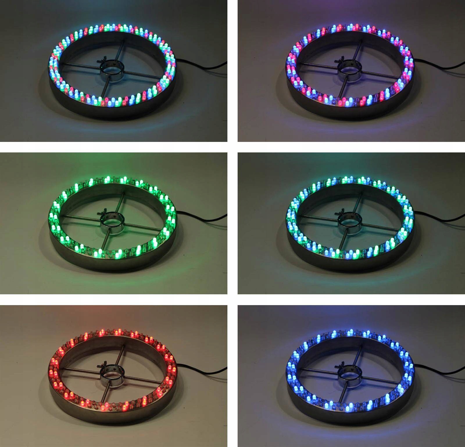 Ring świetlny RGB 120x LED 12V oświetlenie do pomp fontann Garden HOBBY Informacje o bezpieczeństwie CE