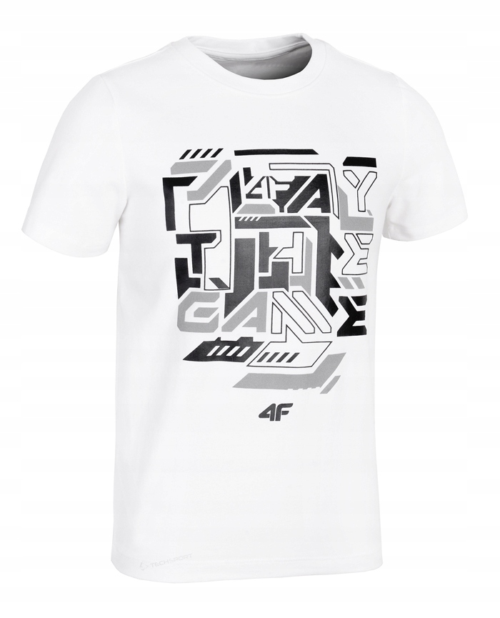 

4F Juniorski T-shirt Koszulka JTSM006B / rozm 140