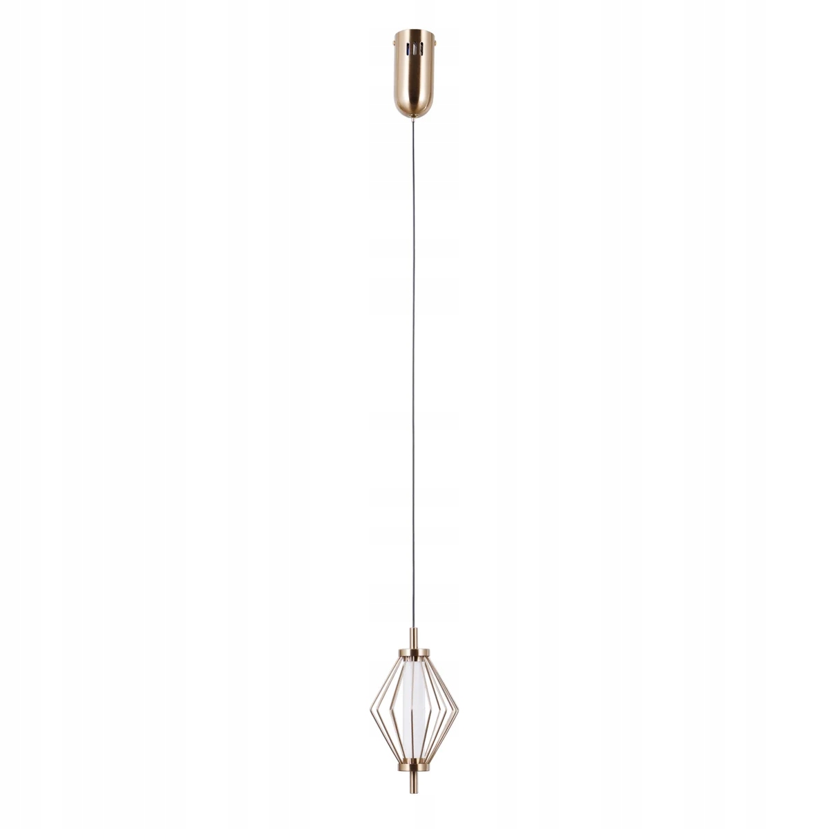 Italux Závěsná lampa Sevil Led 5W Zlatá Drátěná Stínidlo Moderní